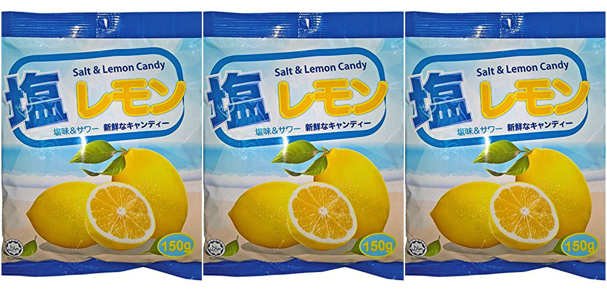 Salt And Lemon Hard Candy Pack Of 3