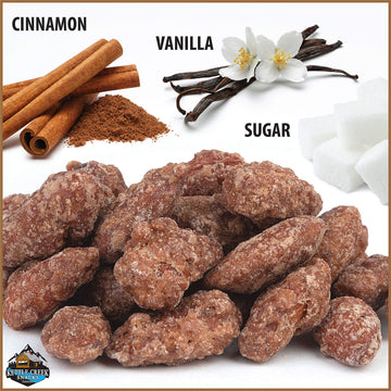 Kettle Creek Snacks Nut Combo - Cinnamon Almonds & Pecans - 24 Ounces - Individually Sealed