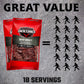 Jack Links Beef Jerky, Peppered, 9 Oz (Pack of 2) - Flavorful Meat Snacks with 9g Protein per Serving