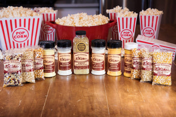 Amish Country Popcorn | 6-4 Oz Bags | Variety Popcorn Kernel Set With Toppings | Old Fashioned, Non-Gmo And Gluten Free