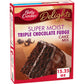 Betty Crocker, Supermoist Cake Mix, Triple Chocolate Fudge, 15.25oz Box (Pack of 6)