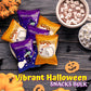 50 Pack Assorted Halloweens Mini Marshmallows Individually Wrapped  Witchmallow & Spook Poof  Vanilla Flavored  Halloweens Themed Snacks Bulk  Kids Fun Halloween Candy Bulk for Trick or Treat
