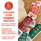 Vermont Smoke & Cure Hickory Smoked Uncured Bacon Pork Sticks, 0.5 oz, 48 Count, Portable Meat Snack for mature-themeds & Kids