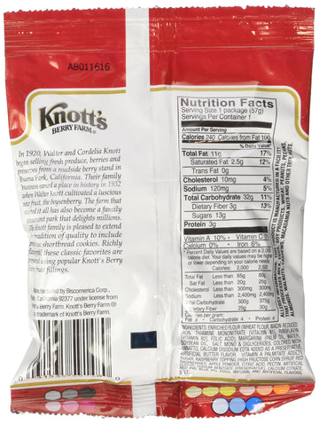Knott'S Berry Farm Raspberry Shortbread -36/2Oz