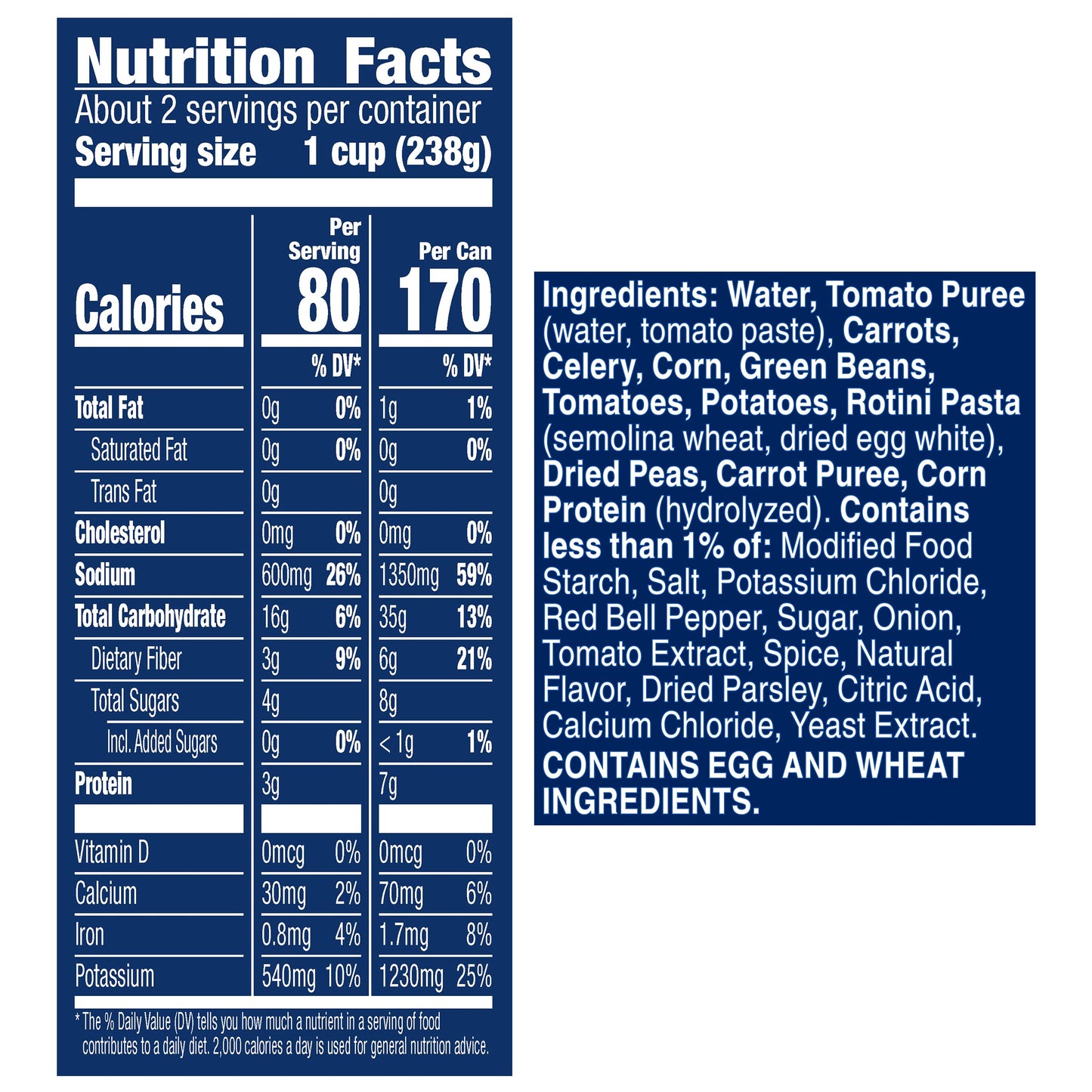 Progresso Vegetable Soup, Vegetable Classics Canned Soup, 19 oz