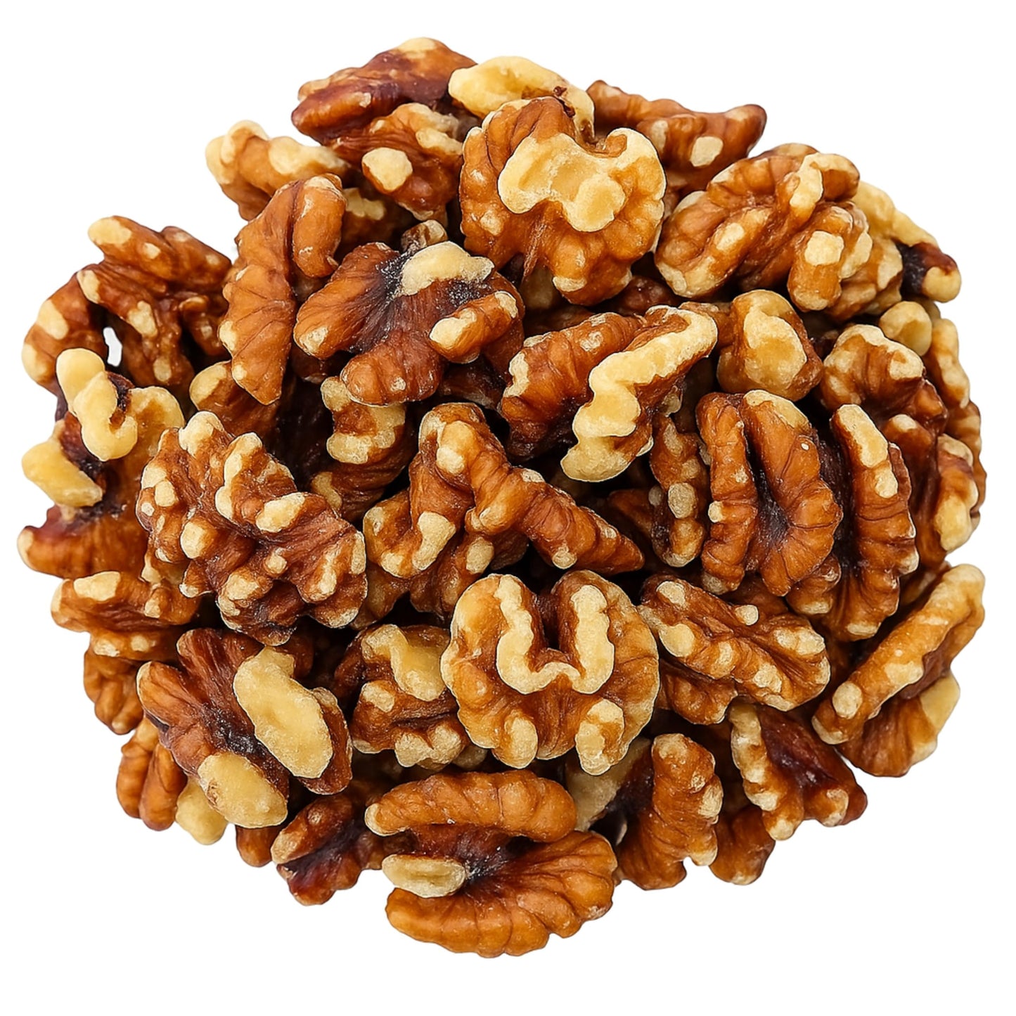 Anna and Sarah Raw Walnuts Halves & Pieces, 16 Oz, 100% Natural, Non-GMO, Kosher, Vegan, No Salt, Shelled, Resealable Bag