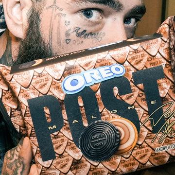 Post Malone Limited Edition OREO Cookies, 10.68 oz - Unique Flavor Treats for Fans and Snack Lovers