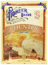 Pioneer Brand Gravy Mix Packets - Makes 2 Cups (Pack of 12) (Country Sausage)