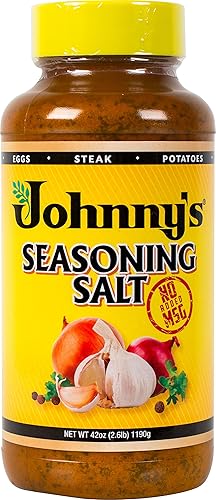 Johnnys Seasoning Salt, No Msg, 42 Oz