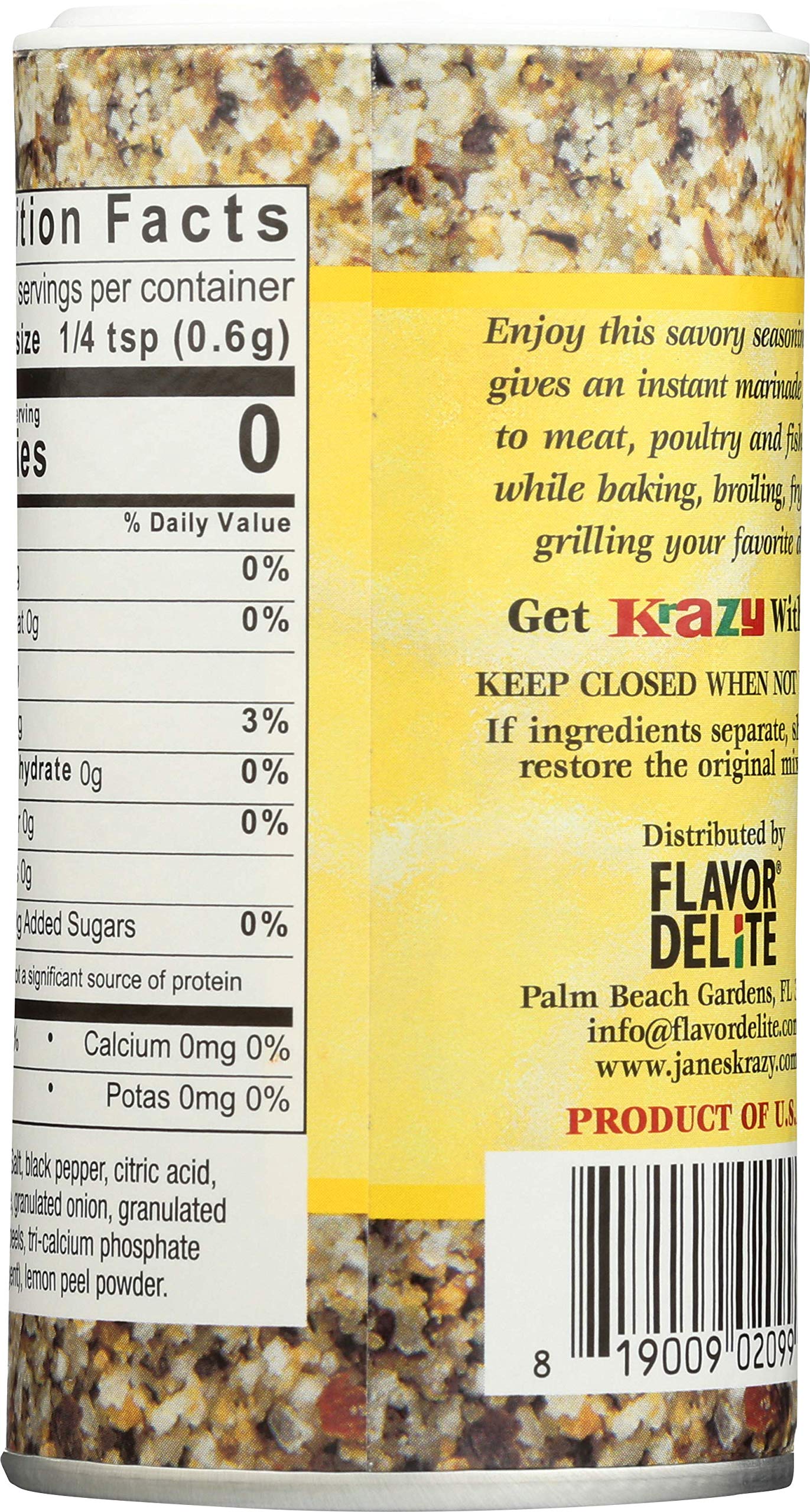 Jane'S Marnde - Lemon Pepper - Case Of 12 - 2.5 Oz(D0102Hp6Vky.)