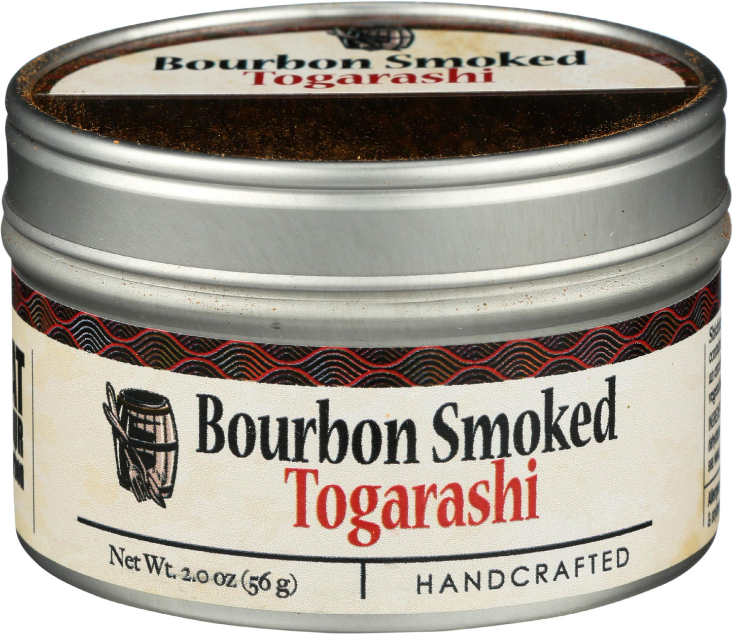 Bourbon Barrel Foods Bourbon Smoked Togarashi Spice Blend - 2 Ounce Pack