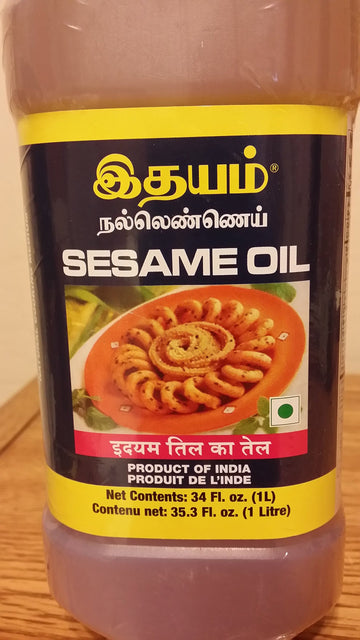 Idhayam Gingelly/Sesame Oil 1 Litre