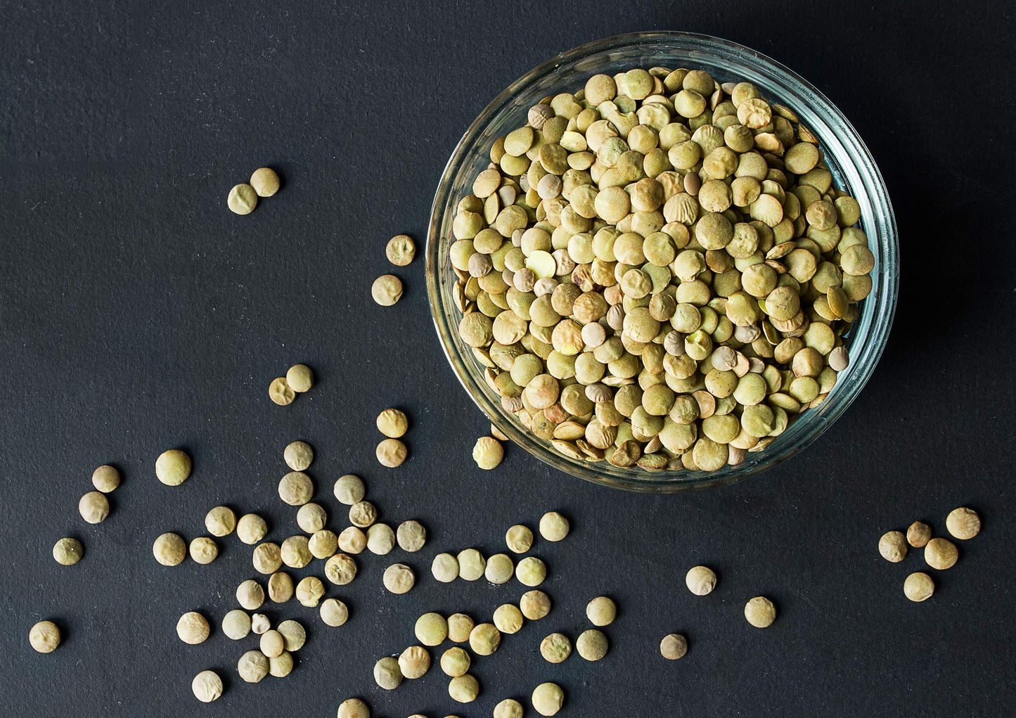 Food To Live Organic Whole Green Lentils, 20 Pounds - Non-Gmo, Dried Raw Beans, Sproutable, Vegan, Kosher, High In Folate, Dieta