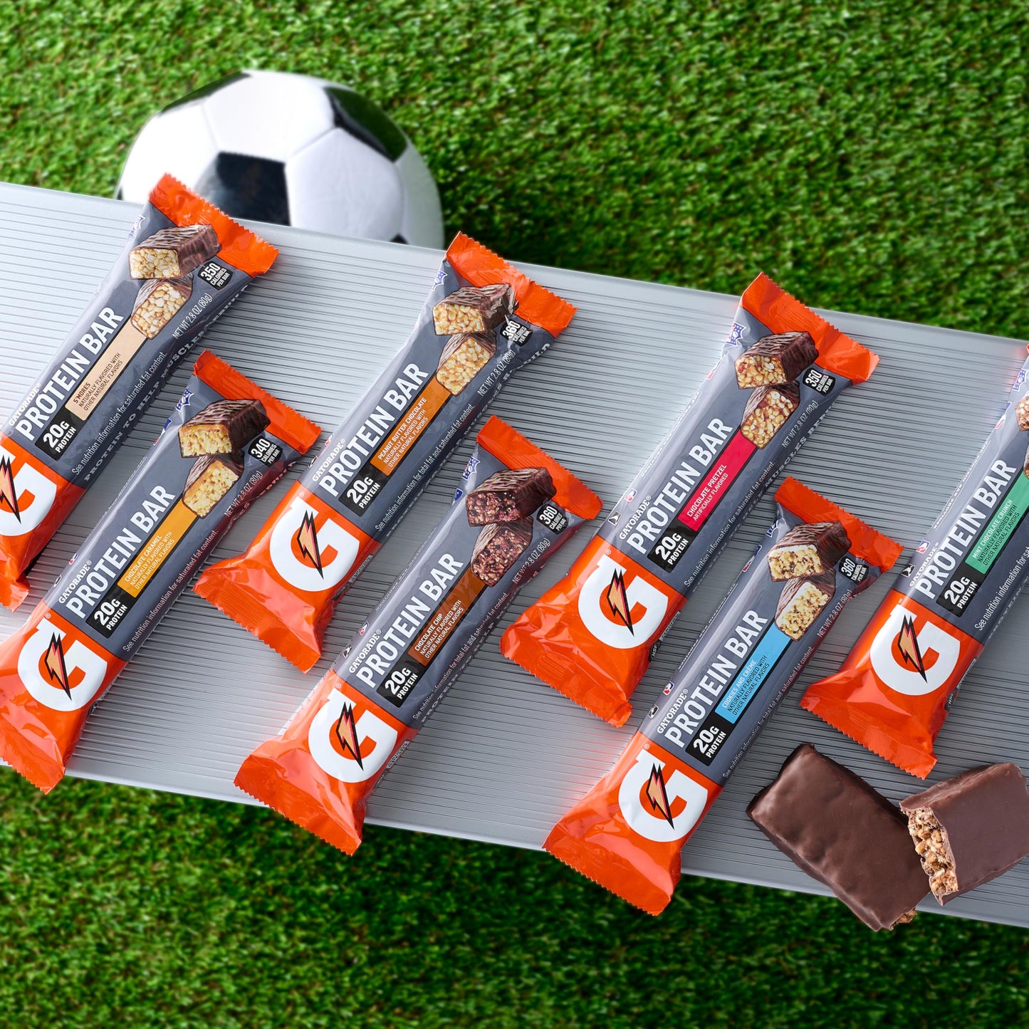 Gatorade Whey Protein Recover Bars, Smores, 12 Count(Pack Of 1)