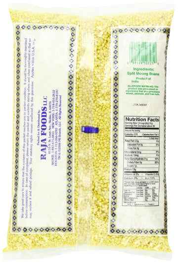 Swad Moong Dal Beans, Split, 4 Pound