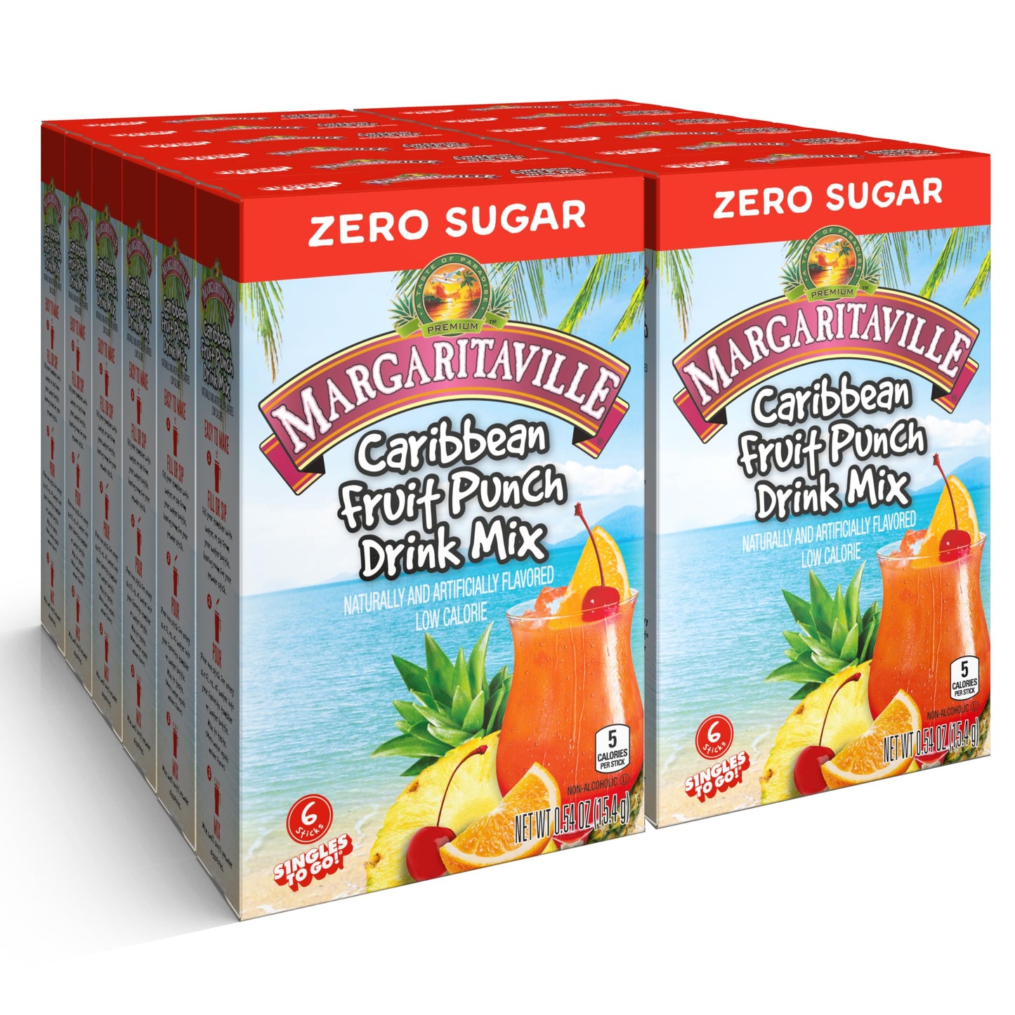 SINGLES TO GO! Drink Mix Ultimate Summer Variety Pack, 3.14 Ounce