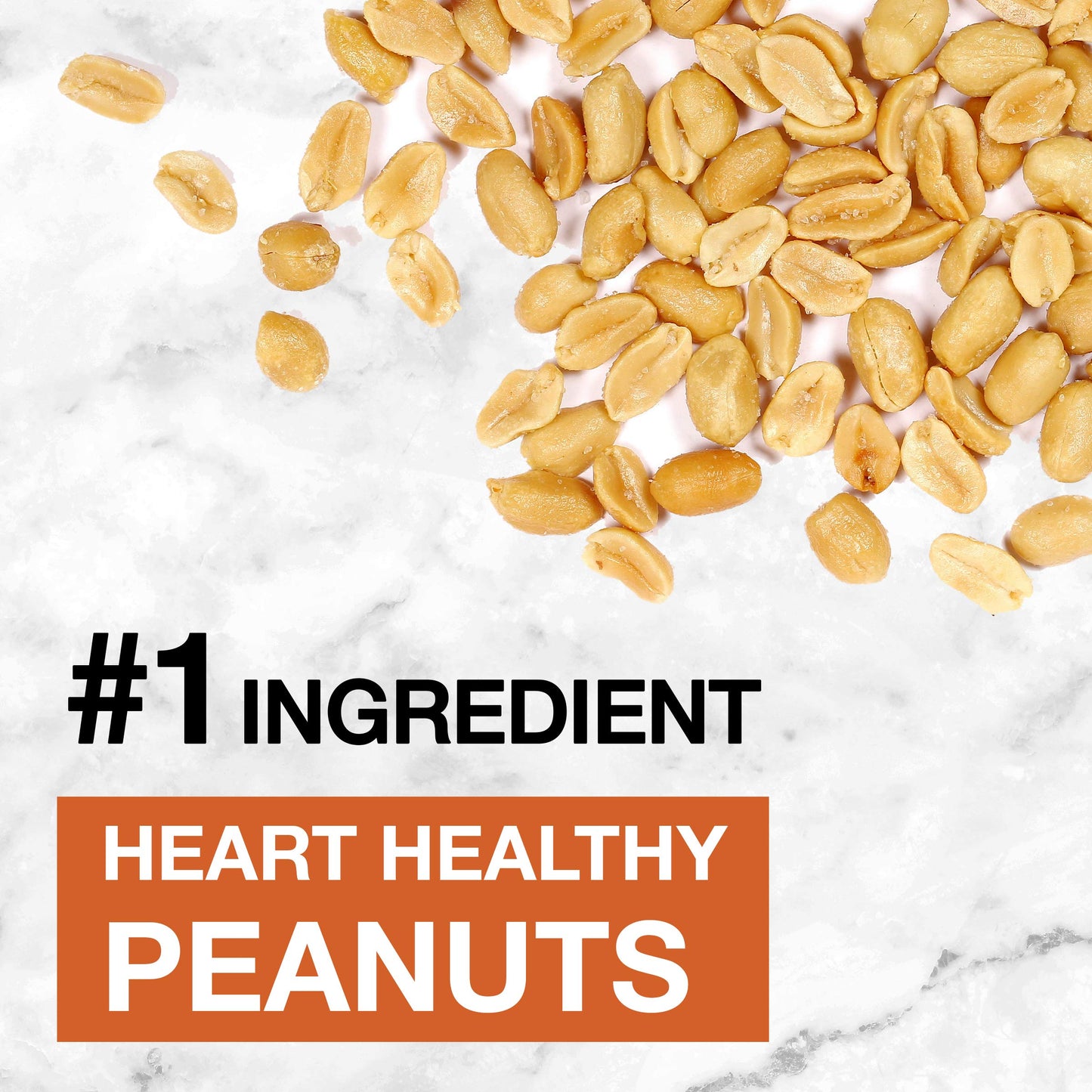 KIND Protein Snack Bar, Crunchy Peanut Butter, 12g Plant Protein, Gluten Free, 1.76 oz, 30 Count