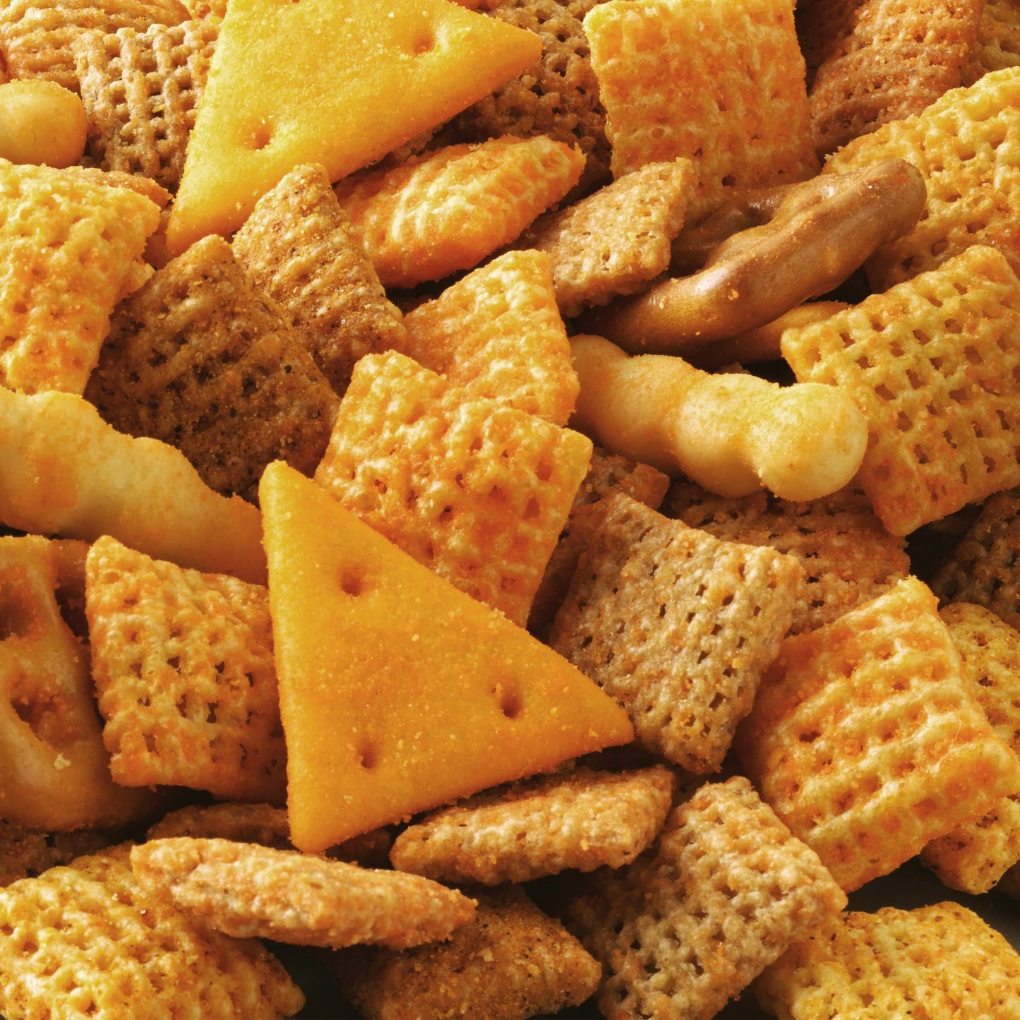 Chex Mix Snack Mix, Cheddar, Savory Snack Bag, 8.75 Oz