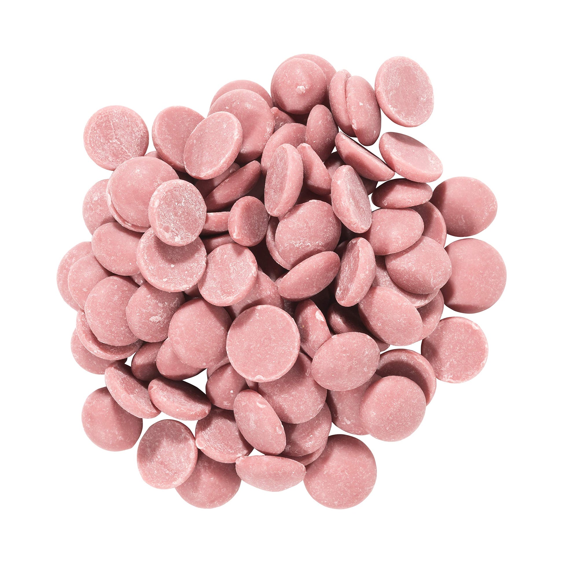 Callebaut RB1 Ruby Callets, Callebaut Couverture Ruby Chocolate from OliveNation, Natural Color Baking Chips from Ruby Cocoa Bea