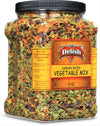 Garden Vegetable Soup Mix By Its Delish, 24 Oz Jumbo Container | Natural Dehydrated Vegetables For Ramen Noodles, Soup Greens Wi
