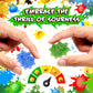 SOURZAP Sour Gummy Candy - Assorted Fruit Flavors - 8-Ounce Pack - Blue Raspberry, Tutti-Frutti, Green Apple, Strawberry