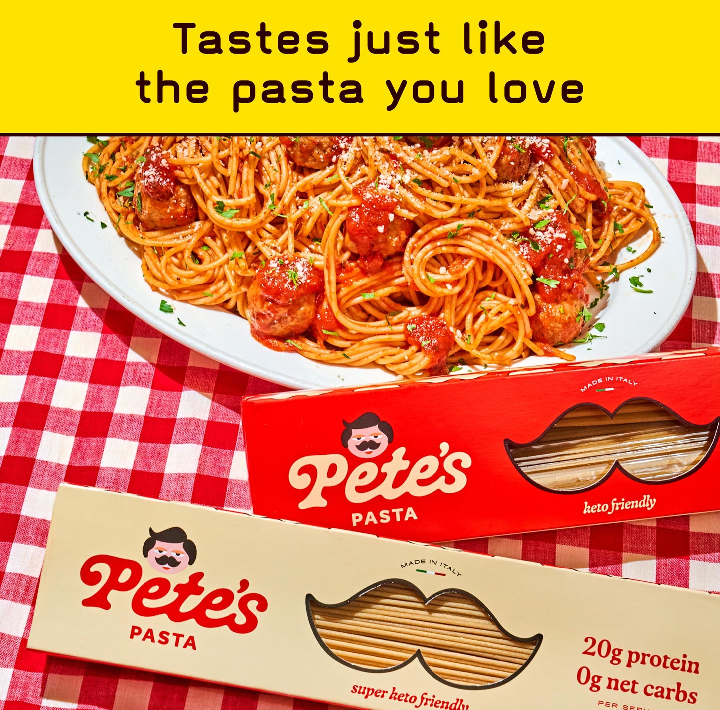 Pete'S Pasta Spaghetti Noodles | 20G High Protein, No Carb + Low Carb Pasta | Keto, Carb Free Pasta | Healthy, Zero Carb Italian