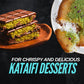Lushpantry Kataifi Dough, Dried and Chopped for Dubai Chocolate, Kunafa & Baklava, Kataifi Shredded Fillo Dough (10 lbs, Dry kat