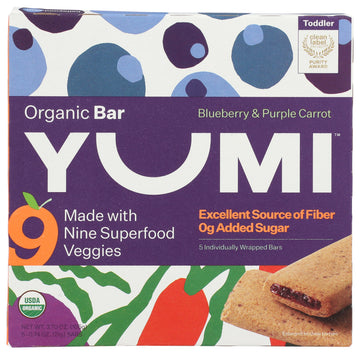 Yumi Bar Bluberry Purple Carrot 3.7 OZ