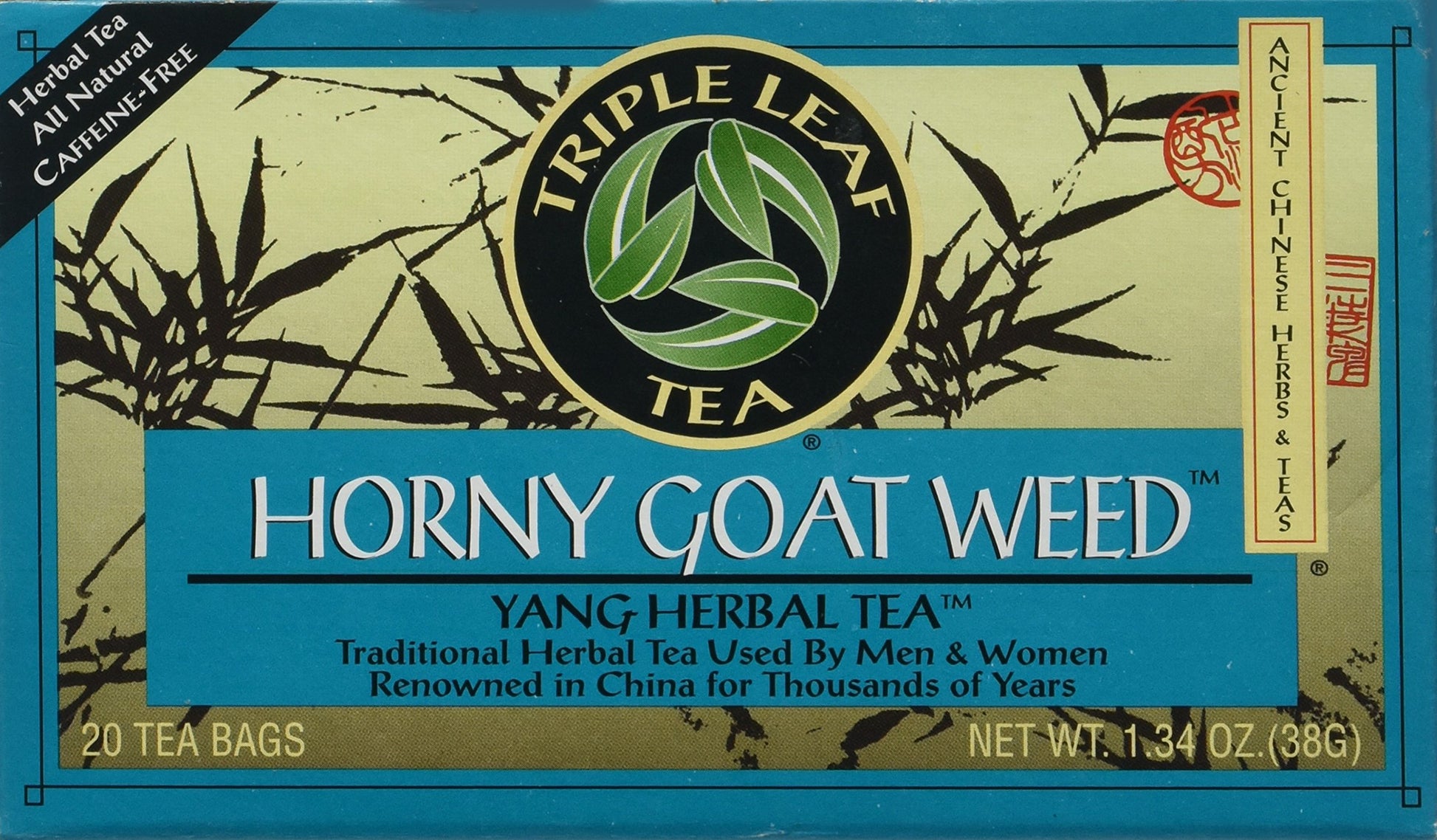 Triple Leaf Tea Personal Wellness Goat Herbal Product - 20 Tea Bags