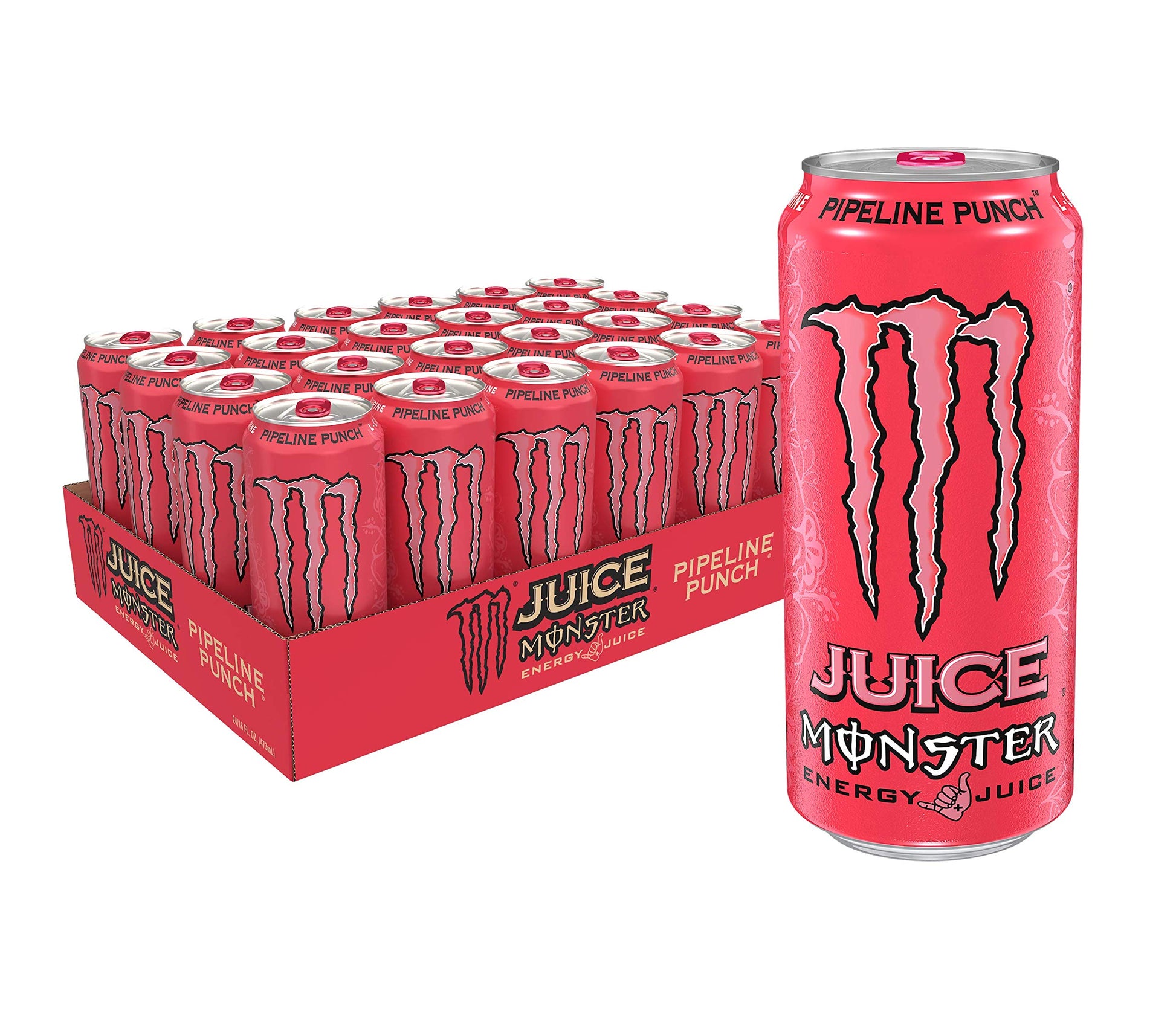 Monster Energy Juice Pipeline Punch, 16 Fl Oz, Pack of 24