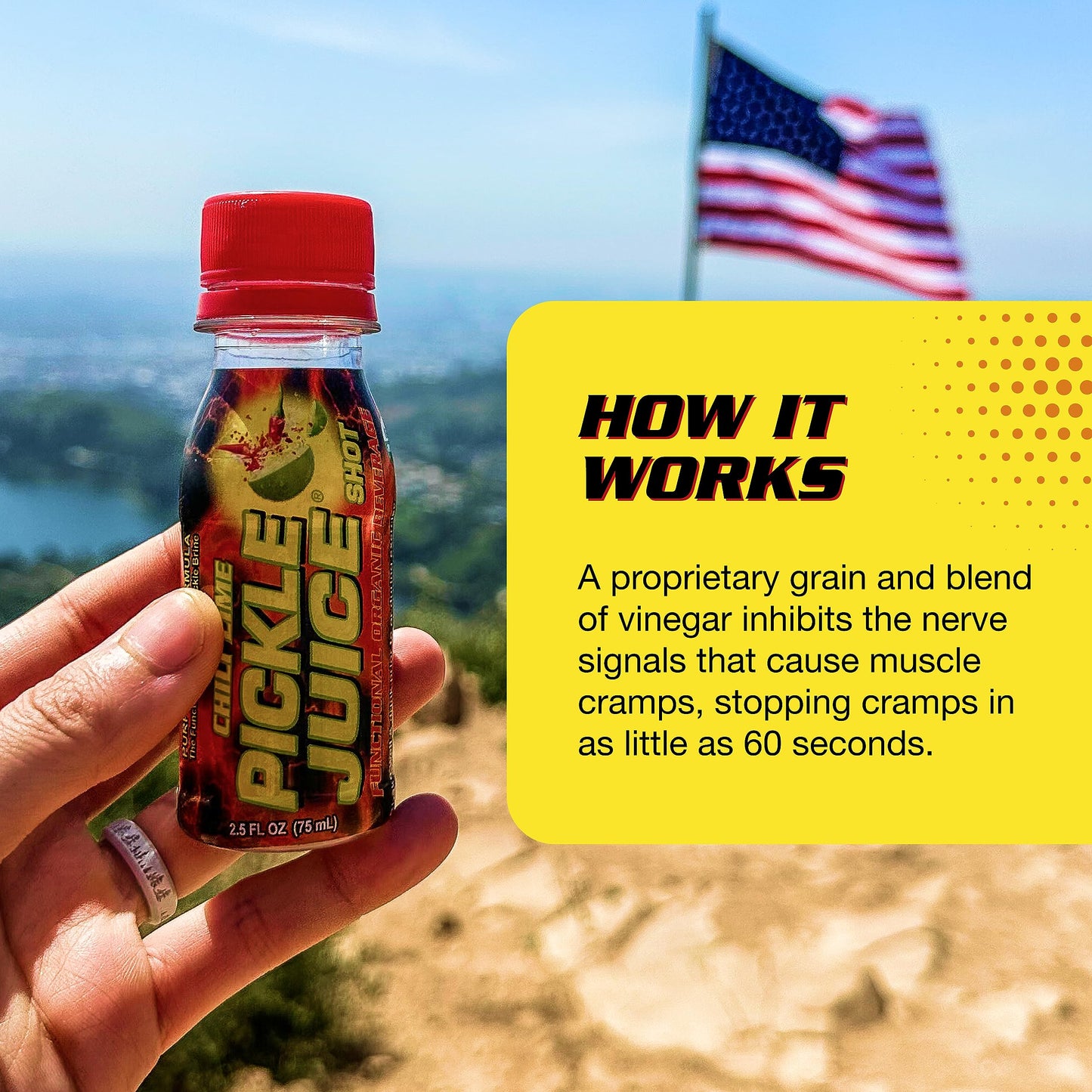 Pickle Juice Sports Drink Shots, Extra Strength, Electrolyte Relief, 2.5 Fl Oz, 24 Pack