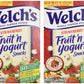 Welch'S Strawberry Fruit'N Yogurt Snacks 8 Pouches (2 Pack - 16 Pouches Total)