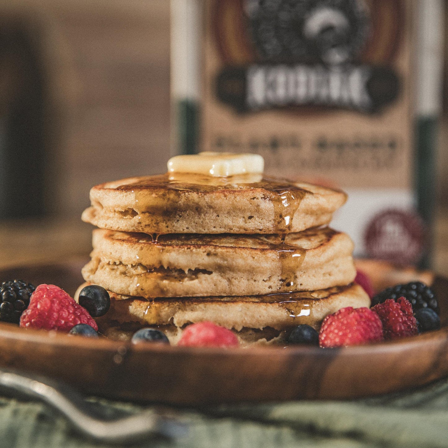 Kodiak Cakes Plant-Based Classic Flapjack & Waffle Mix, 18 Oz, (Pack Of 6)