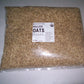 Quality Organic Whole Oat Groats, Raw Hulless Oats, 15 lbs, Organic, Clear Poly Plastic Bag