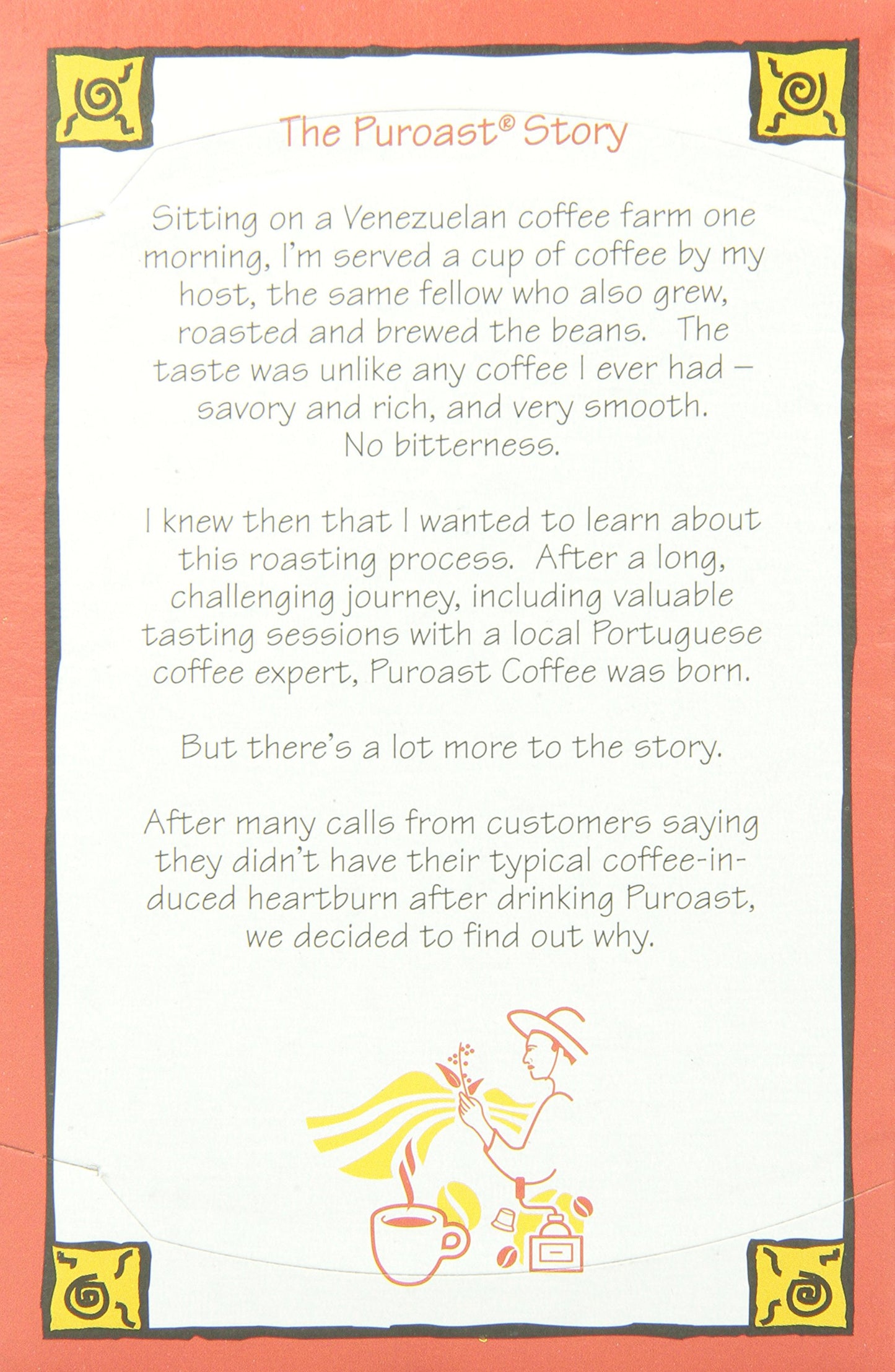 Puroast Low Acid Coffee, Single Serve Pods, Decaf House Blend, Medium Roast, Low Acid Certified
