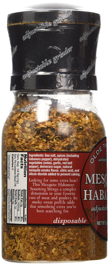 Olde Thompson Mesquite Habanero Seasoning 6.3Oz Grinder (Pack Of 3)