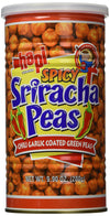 Hapi Snacks - Spicy Sriracha Peas - Chili Garlic Coated Green Peas (Net Wt. 9.9 Oz)