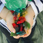 Dinosaur Guts Mixed Fruity Flavored Dinosaur Shapes Fun Unique Halloween Candy Gag Gift For Birthday Girls, Boys, Kids & Teens (