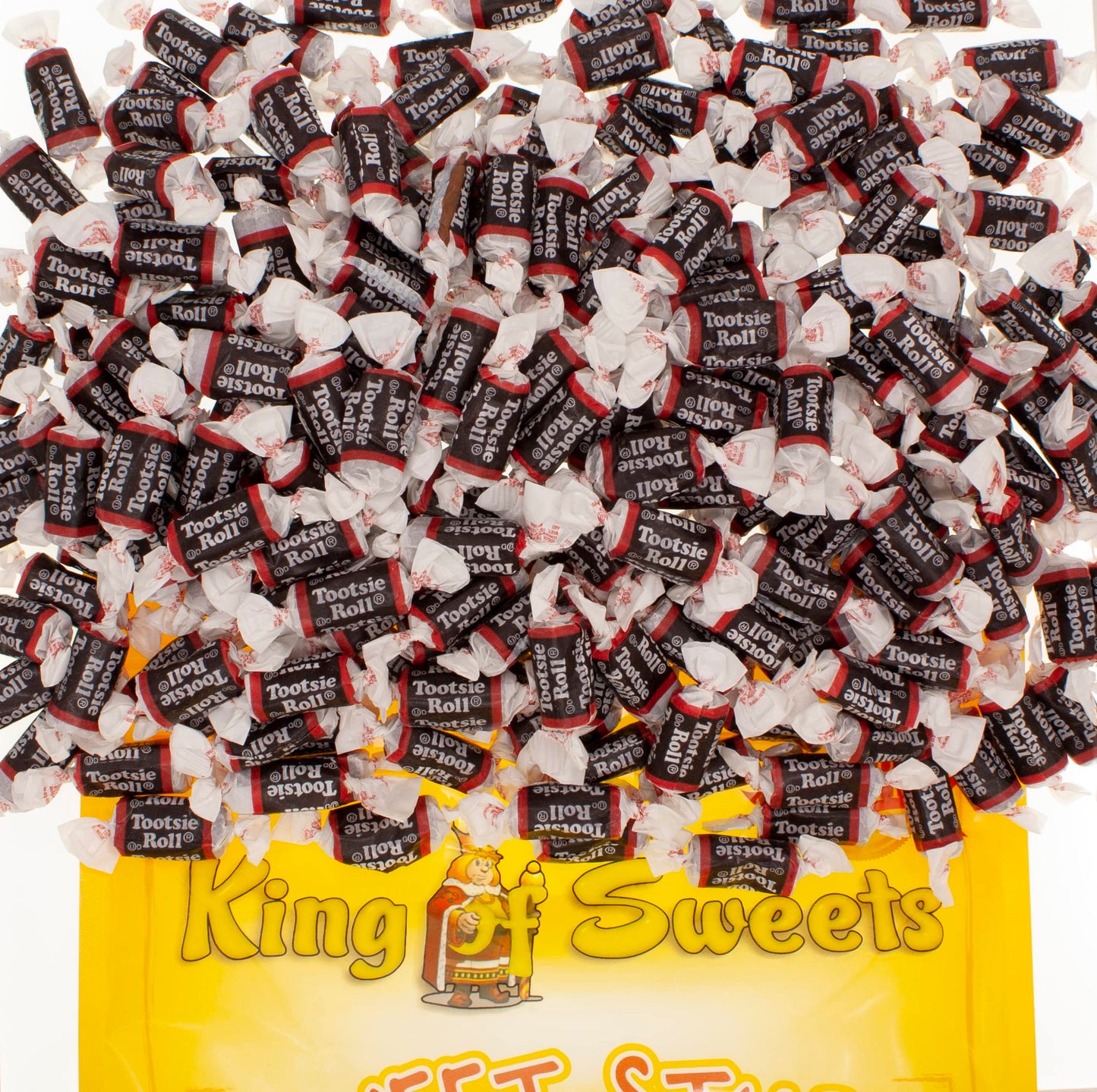 Midgees 5 Pounds Chocolate-Flavored Candy Individually Wrapped Candy Gluten-Free Certified Kosher for Movie Nights, Party Treats