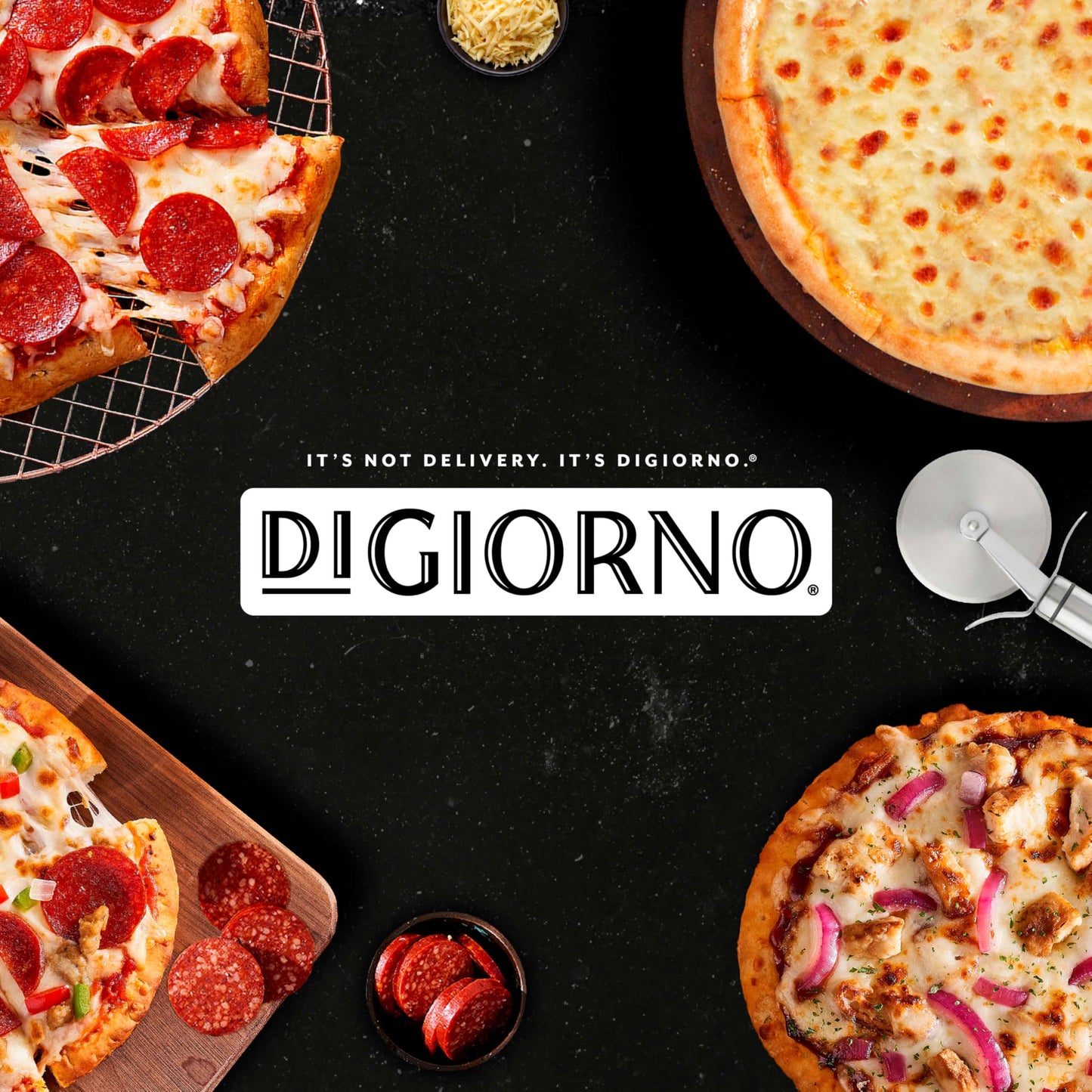 Digiorno Frozen Pizza, Pepperoni Pizza Hand-Tossed Style Crust, 17.3Oz (Frozen) 17.3 oz