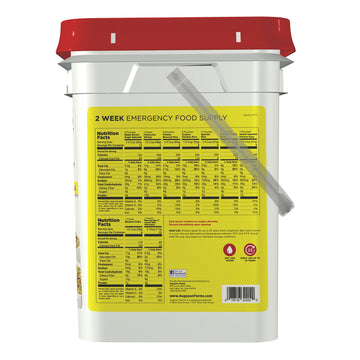 Augason Farms 2 Week 1 Person Emergency Food Supply 14 Lb.