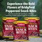 Bridgford Pepperoni Snack Bites 4 Oz Pack Of 4 - Ready-To-Eat Pepperoni Snacks For On-The-Go Snacking - Pork And Beef Pepperoni