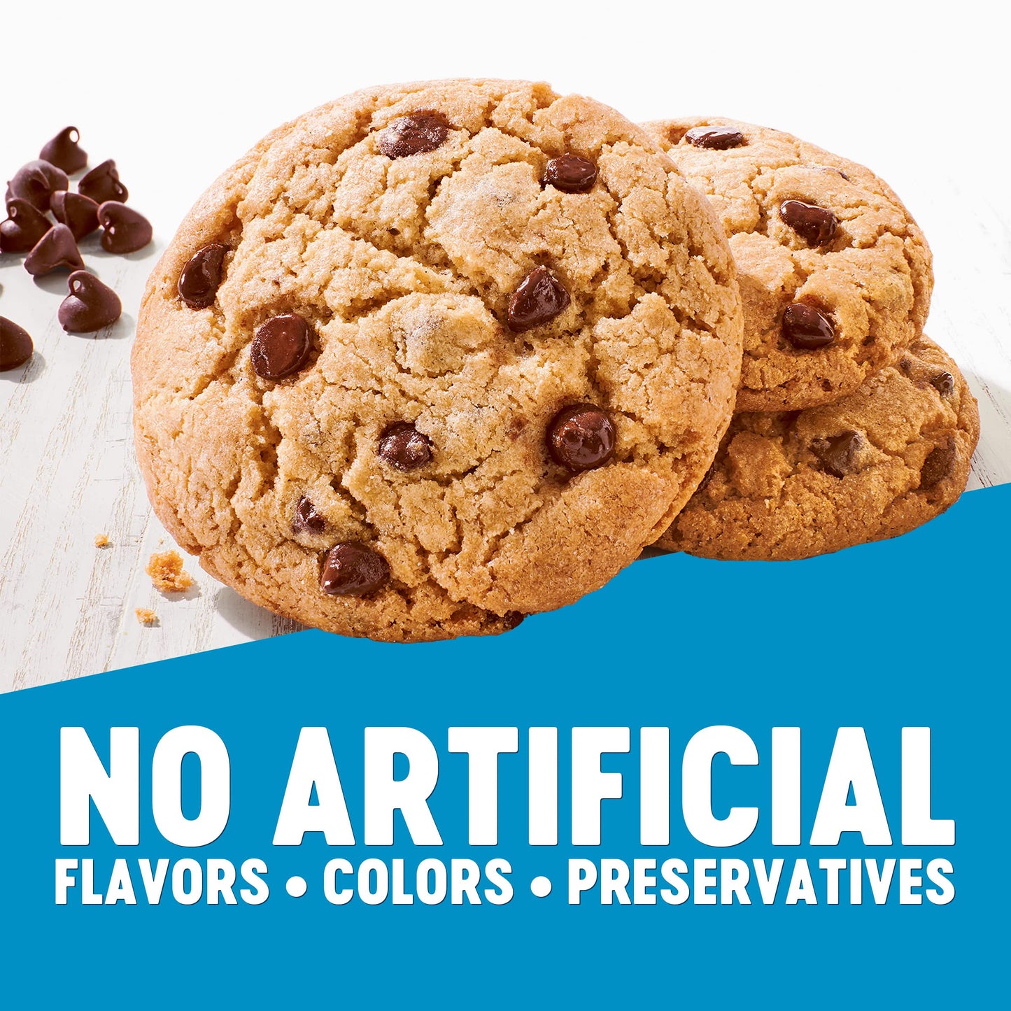 Krusteaz Gluten Free Chocolate Chip Cookie Mix, No Artificial Flavors, Colors, or Preservatives, 18 oz Boxes (Pack of 8)