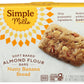 Simple Mills Nutty Banana Bread Soft Baked Almond Flour Bars, 5.99 OZ