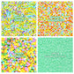 Easter Sprinkles Edible Sprinkle Mix Spring Shape Pastel Sprinkles Green Jimmies Nonpareils Sanding Sugar Confetti For Cake Deco