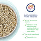 NUTS U.S. - Sunflower Kernels | Raw | A Rich Source of Protein | USA Grown and Packed in Resealable Bags!!! (4 LBS)