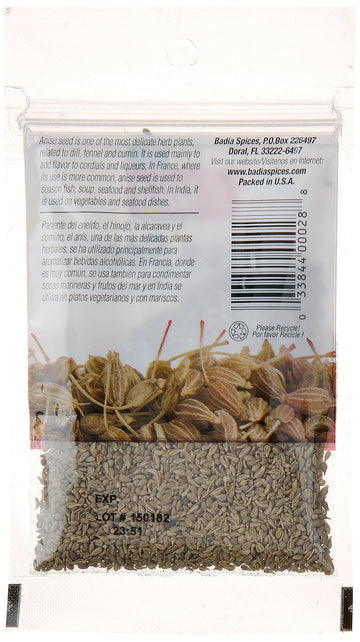 Badia Anise Seed, 0.5 Oz