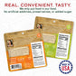 Wild Zora Paleo Freeze Dried Meals For Backpacking & Camping - Healthy Gluten Free & Grain Free Camping Meals/Backpacking Food + No Added Sugar - Great For Travel (Aip 4-Pack)