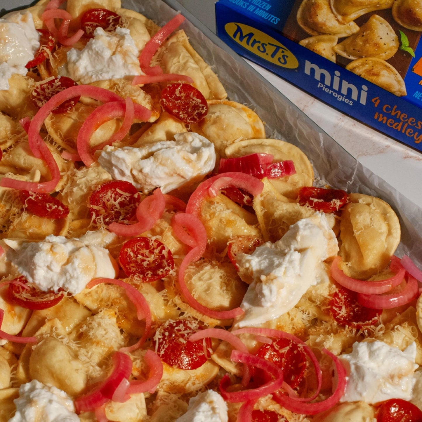 Mrs. Ts Four Cheese Pierogies Frozen Box,12 Ct , 16 Oz
