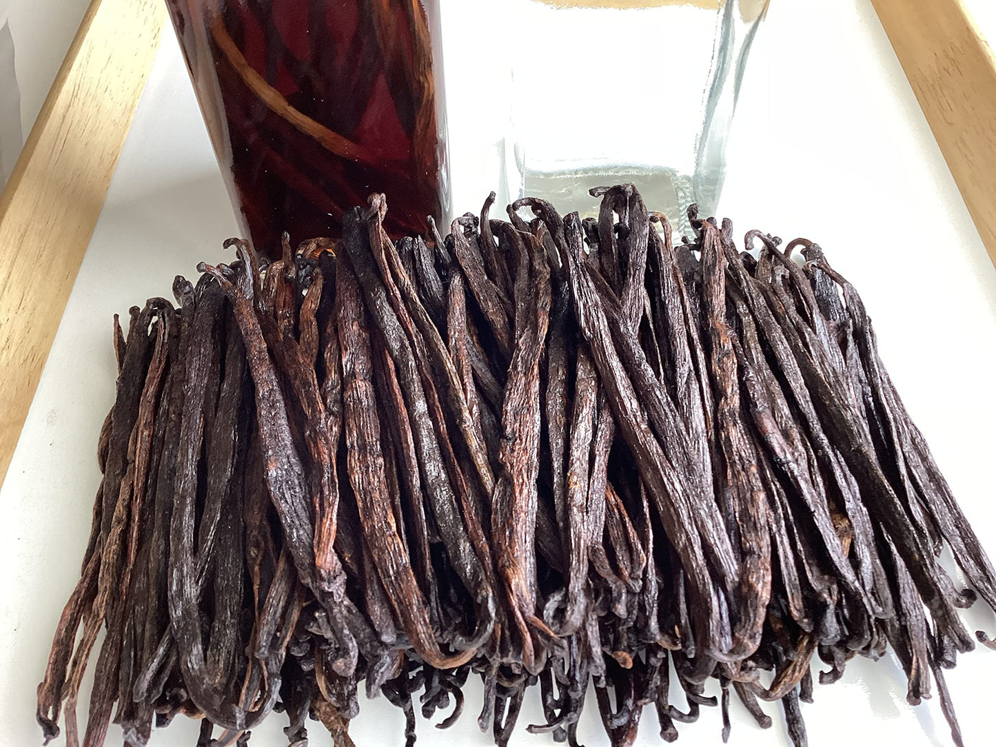 FITNCLEAN VANILLA 13 Madagascar Organic Vanilla Beans Extract Grade B - 4.5-5.5, USDA Certified Organic, Non-GMO, 13 Count